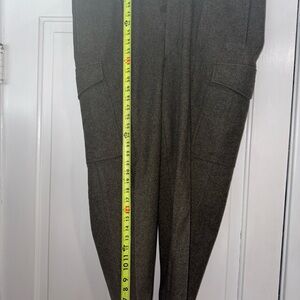 Men's Stylish Gray WOOL MILITARY Cargo Pants